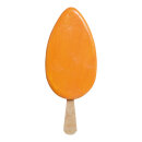 Ice cream on stick  - Material: styrofoam - Color: orange...