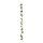 Strawberry garland with 18 strawberries and blossoms     Size: 180cm    Color: green/red