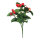 Strawberry bouquet 7-fold, with 12 strawberries and blossoms     Size: 33cm    Color: green/red