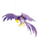 Parrot  - Material: paper - Color: purple - Size: 50x40cm