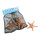 Starfish 6pcs./net, assorted, natural material     Size: 10cm    Color: natural-coloured