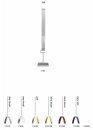 Gürtelhalter für 1 Gürtel, Höhe 46cm,...
