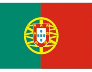 Flagge, Abmessung: 90x150cm,  Farbe: Portugal