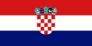 Flagge, Abmessung: 90x150cm,  Farbe: Kroatien