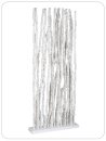 Wandschirm Divider Jungle White Wash, Länge 87cm, Breite 20cm, Höhe 205cm