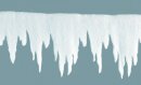 Icicle frieze  - Material: from 2cm snow mat - Color:...