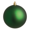 Weihnachtskugel, grün matt      Groesse: Ø 10cm