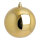 Weihnachtskugel, gold glänzend      Groesse:Ø 20cm   Info: SCHWER ENTFLAMMBAR