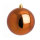 Christmas bauble copper shiny 6 pcs./blister - Material:  - Color:  - Size: Ø 8cm