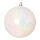 Weihnachtskugel, perlmutt glänzend      Groesse: Ø 14cm