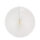 Fan pointed cut  - Material: metal foil flame retardent - Color: white - Size: Ø 90cm