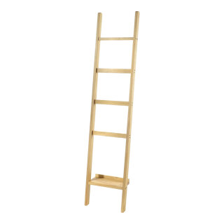 Ladder presenter wood     Size: 150x90x50cm    Color: natural-coloured