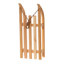 Deko-Schlitten Holz, mit Ziehschnur     Groesse:...