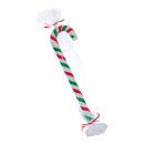 Candy cane  - Material: plastic - Color: white/red/green...