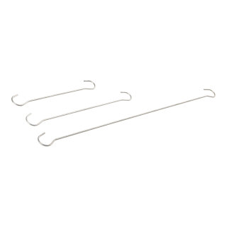Deckenhaken 100Stck./Satz, Metall     Groesse: 15cm    Farbe: silber