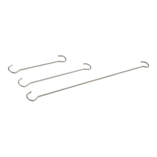 Deckenhaken 100Stck./Satz, Metall     Groesse: 50cm    Farbe: silber