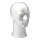 Herrenkopf »Phil« Styropor     Groesse: 32x15cm, Kopfumfang 57cm - Farbe: weiß #