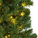 Weihnachtsbaum Bleistift Premium mit Licht, H:180cm, Ø: 45cm, 188 LED Leuchten