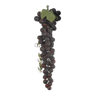 Weintrauben, 115-fach, PVC, Größe:Trauben Ø 1,5cm, 30cm,  Farbe: blau
