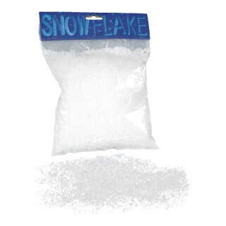 Artificial snow 500 g/bag - Material: for scattering - Color: white - Size: Ø 5mm