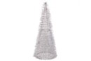 Kegelbaum 200x65cm Farbe: Silber (Gerüst Metall Cone tree)