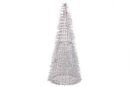 Kegelbaum 200x65cm Farbe: Silber (Gerüst Metall Cone...