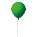 Balloon plastic - Material:  - Color: neon green - Size:...