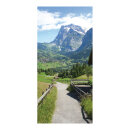 Motivdruck "Hohe Berge" Papier, Größe: 180x90cm Farbe: natur   #