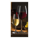 Banner "Wine Tasting" fabric - Material:  - Color: multicoloured - Size: 180x90cm