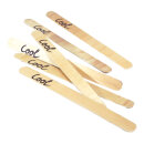 Ice cream stick wood, 6 pcs./set     Size: 4x50cm...