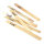 Ice cream stick wood, 6 pcs./set     Size: 4x50cm    Color: natural