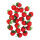 Strawberries plastic, 24 pcs./box     Size: Ø 4 cm    Color: red