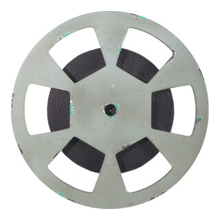 Film spool wood - Material:  - Color: silver - Size: Ø 28 cm