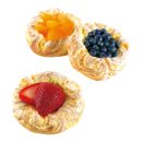 Danish pastry with fruits soft foam, 3 pcs./bag     Size:...