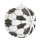 Fußball Lampion Papier     Groesse: Ø 24 cm    Farbe: weiß/schwarz     #