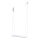 Deco swing wood     Size: 80x35cm, ropes 250cm    Color: white