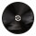 Schallplatte PVC, Größe: 46 cm Ø Farbe: schwarz glänzend   #