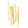 Spargel Schaumstoff, 5 Stk./Btl.     Groesse: 22 cm lang    Farbe: weiß/beige