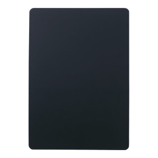 Tafellackplatte PVC Abmessung: 21x29,7 cm (BxH) Farbe: schwarz #