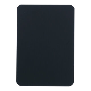 Tafellackplatte PVC Abmessung: 105x148 mm (BxH) Farbe: schwarz #