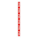 XXL-Aufkleber »Sale«  Größe:250x15 cm (LxB) Farbe: rot/weiß