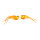 Birds with clip 2 pcs./set, styrofoam with feathers     Size: 4x18cm    Color: orange