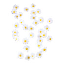 Scatter blossoms textile, 72 pcs./bag 5 cm Ø Color:...
