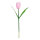 Tulip  - Material: artificial silk - Color: pink/green - Size: Ø 10cm X 70cm