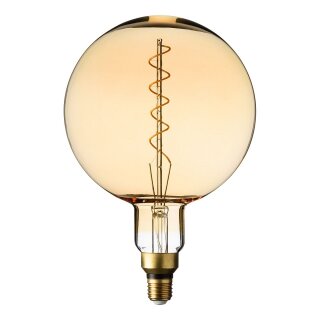 Vintagelampe XL Helix  LED Spirale, 20x30,5cm