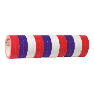 Streamer "France" blue/white/red - Material: made of paper - Color: FR - Size: 4m X 7mm breit