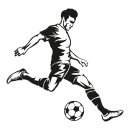Display "Football Player" printed one one side...