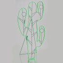 LED Kaktus H120cm Neongrün, Partybeleuchtung,...