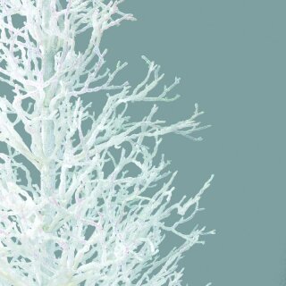 Korallenbaum Kunststoff, mit Glitter Größe:90cm,  Farbe: perlmutt