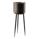 Metal pot three-legged standing - Material:  - Color:...